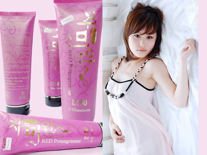 Dưỡng trắng Red bạc hà new chai màu hồng
