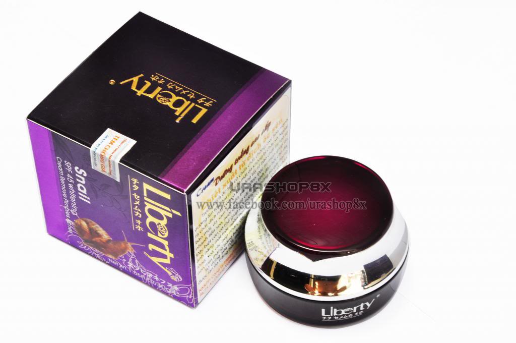 Kem dưỡng trắng da mặt Liberty Japan cream siêu trắng
