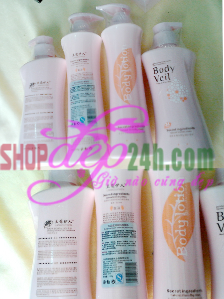 Lotion dưỡng trắng body Veil korea