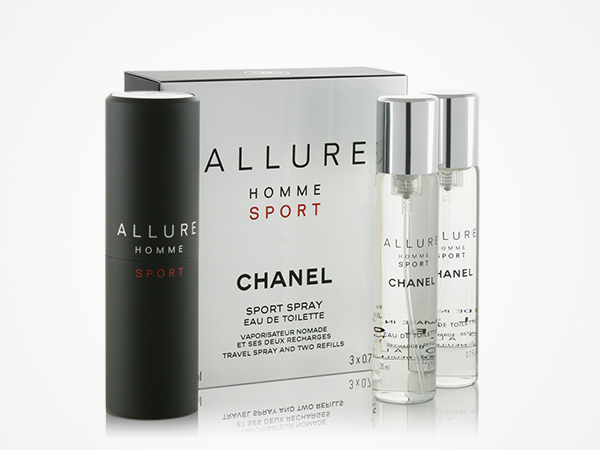 Set 3 chai nước hoa nam Chanel Allure Homme Sport 15ml