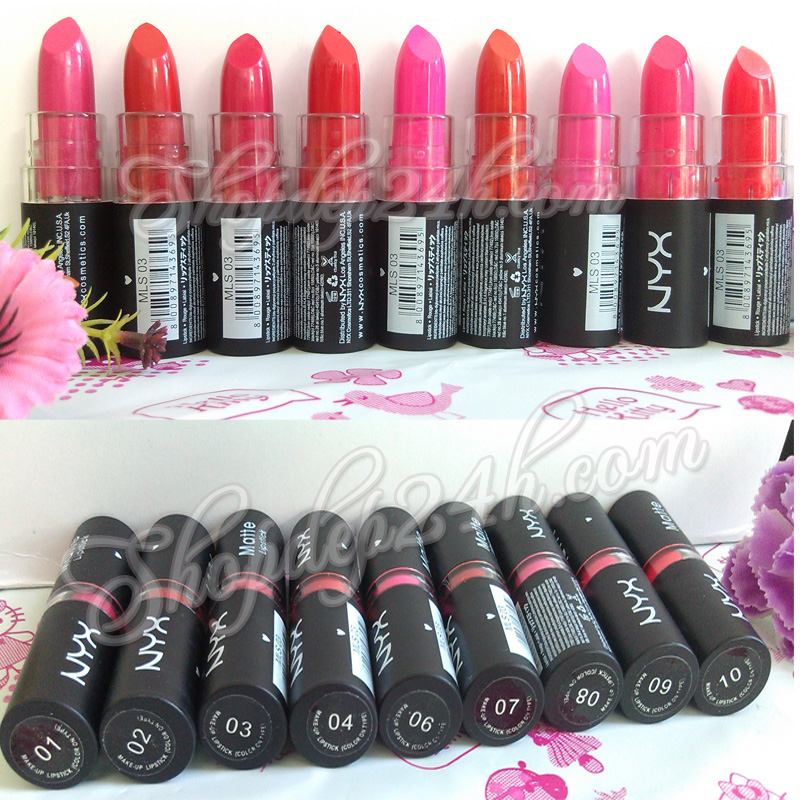Son thỏi  NYX Matte Thai Lan