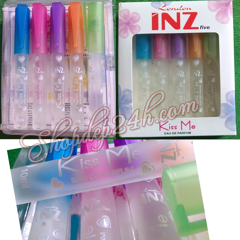 Nước hoa kiss me INZ 5 cây ngọt ngào gợi cảm từng phút giây