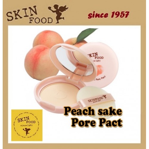 [Skinfood] Phấn nén đào Peach Sake Pore Pact skinfood 9gr
