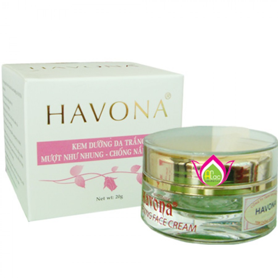 Kem dưỡng trắng da mượt như nhung, chống nắng SPF/UV HAVONA(E24)