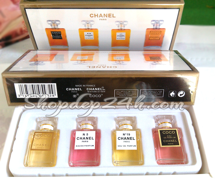 Set 4 Chanel Coco  4 x 7.5 ml