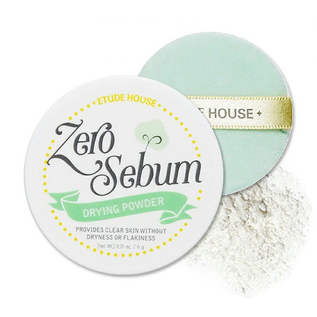 [Etude House] Phấn phủ bột kiềm dầu Zero Sebum Drying Powder