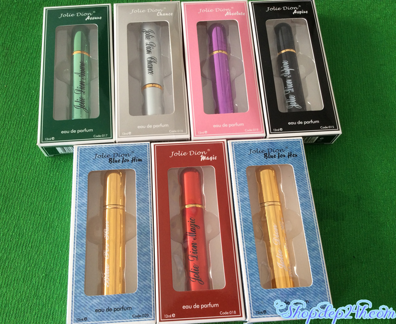 Nước hoa mini  hàng Singapore 12ml các loại