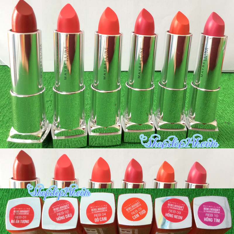 [Maybelline] Son màu mượt môi Rebel Bouquet