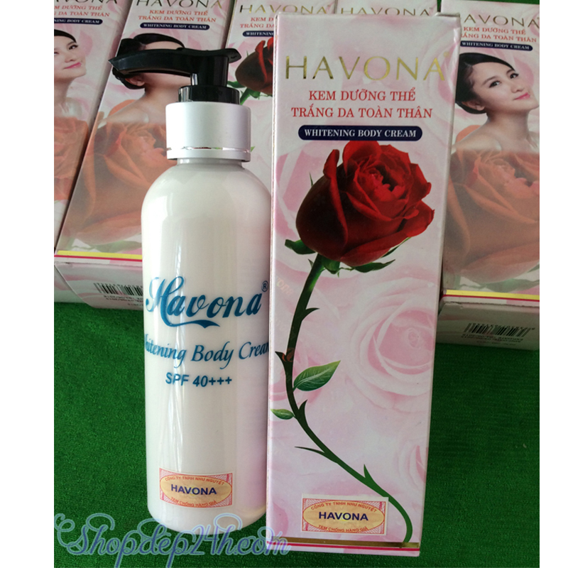 Havona kem dưỡng trắng makeup body A17