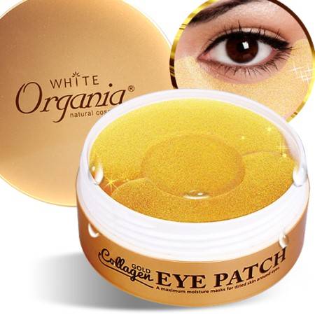 [Organia] White Organia Gold Collagen Eye  patch Mask 60pcs