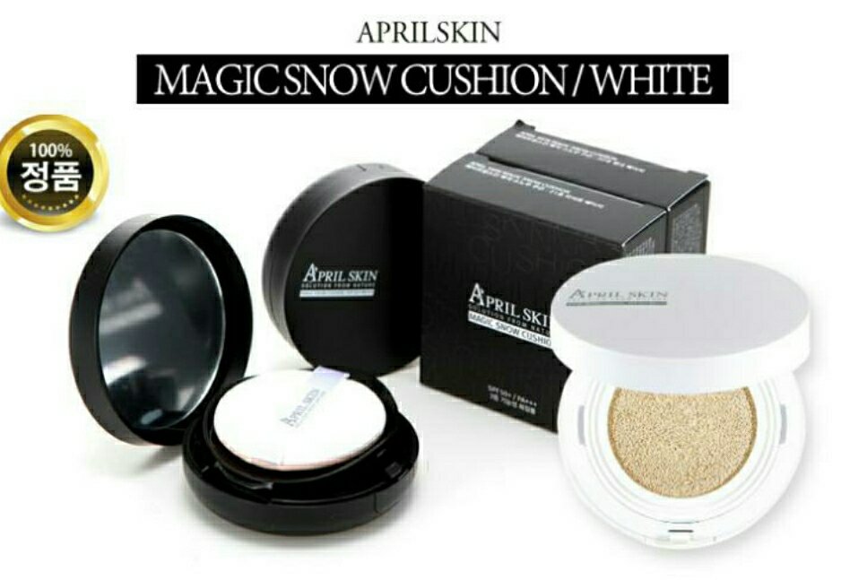 [APRIL SKIN] Magic Snow Cushion White SPF 50++ PA