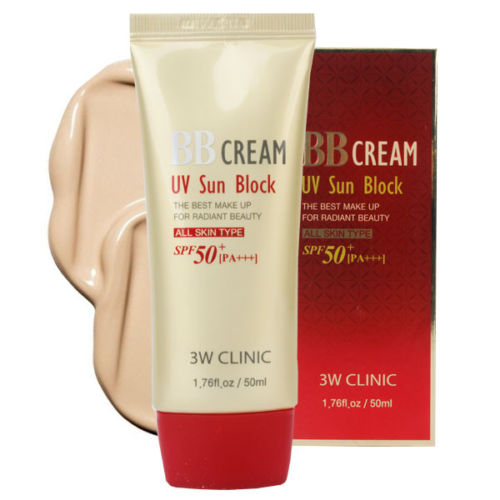 [3w] BB cream sun block UV SPF50+PA+++