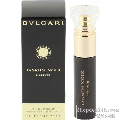 [Bvlgari] Nước hoa mini nữ Bvlgari Jasmin Noir L'Elixir For Women 10ml