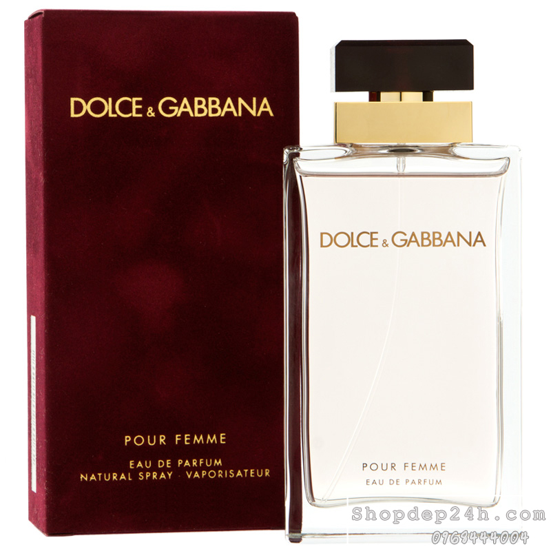 [Dolce & Gabbana] Nước hoa mini nữ Dolce & Gabbana Pour Femme 4.5ml