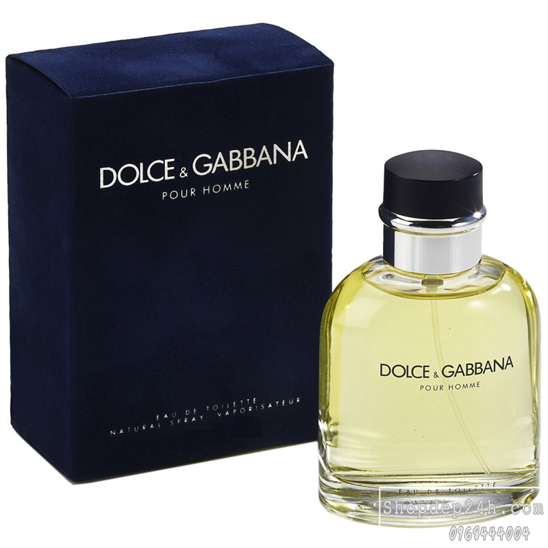 [Dolce & Gabbana] Nước hoa mini nam Dolce & Gabbana Pour Homme 4.5ml