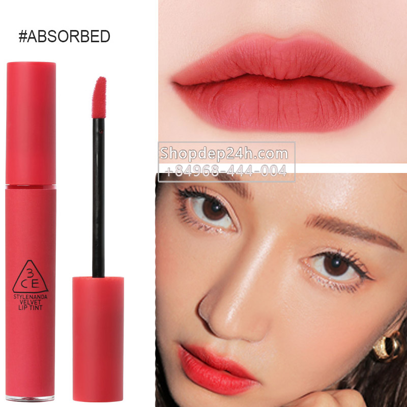 [3CE] Son 3ce Velvet Lip Tint new #Absorbed