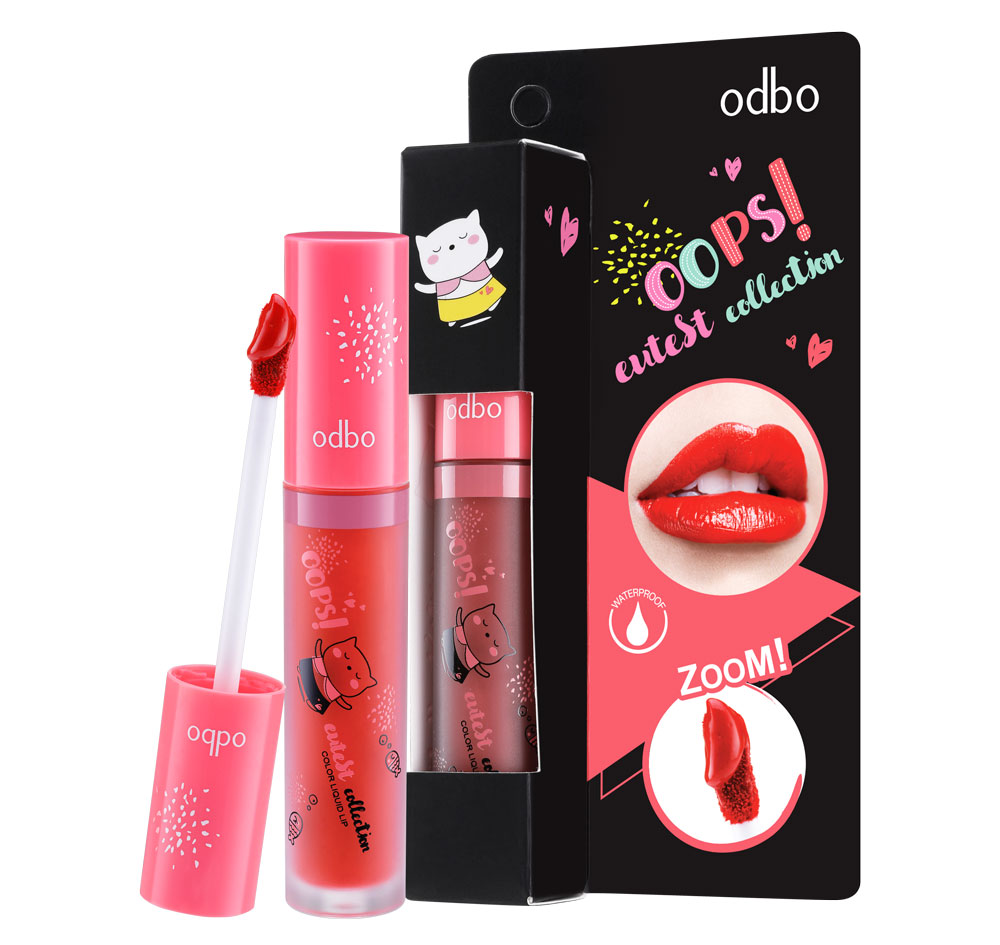 [Odbo] Son kem Odbo OOPS Cutest Collection color lipquid lip new